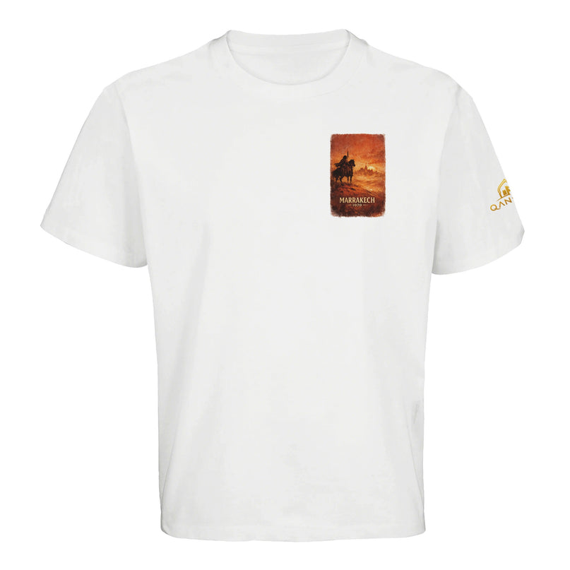 T-shirt Marrakech vue de dos, design 1070 historique