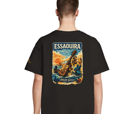 T-shirt Essaouira Mogador Maroc, hommage à la musique gnawa