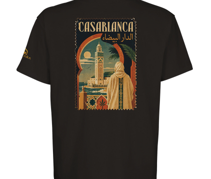 T-shirt Casablanca Maroc, hommage à la capitale économique